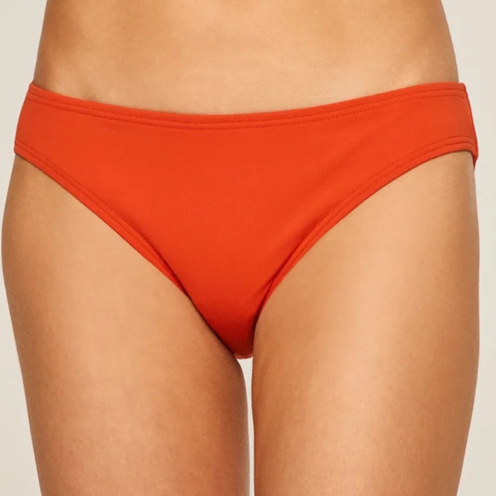 MICHAEL KORS Classic Hipster Bikini Bottom Orange NWT